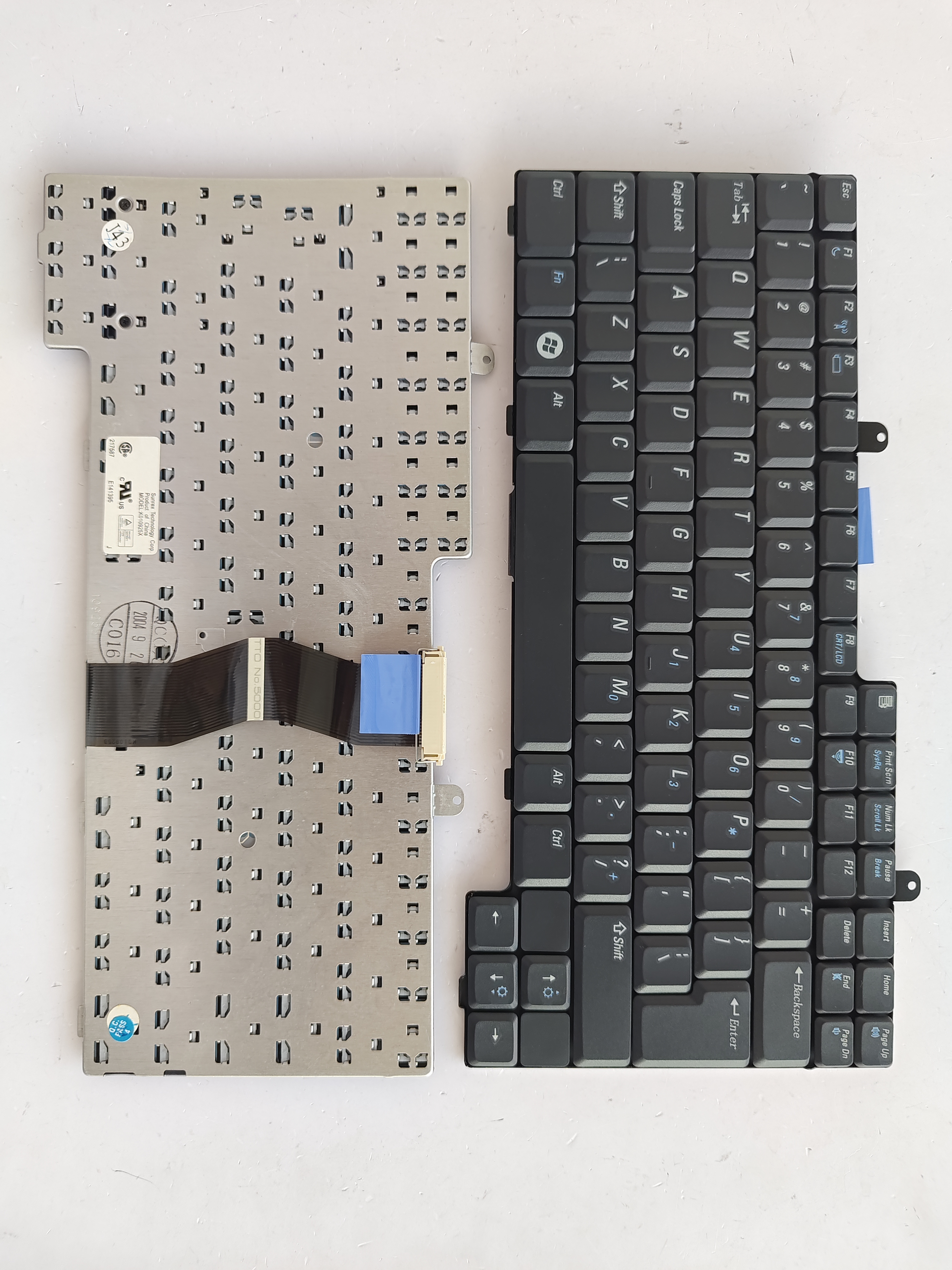 Picture of New Replacement Laptop Keyboard For DELL D600 BLACK UI Layout